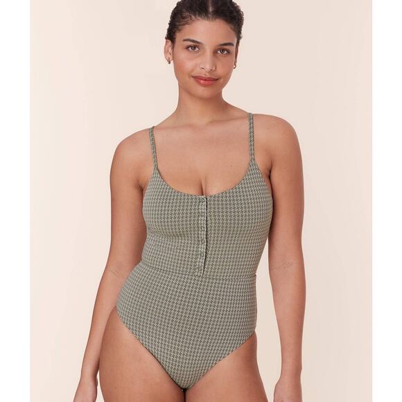 Andie Swim The Snap One Piece in Seagrass S NWT - Picture 1 of 5